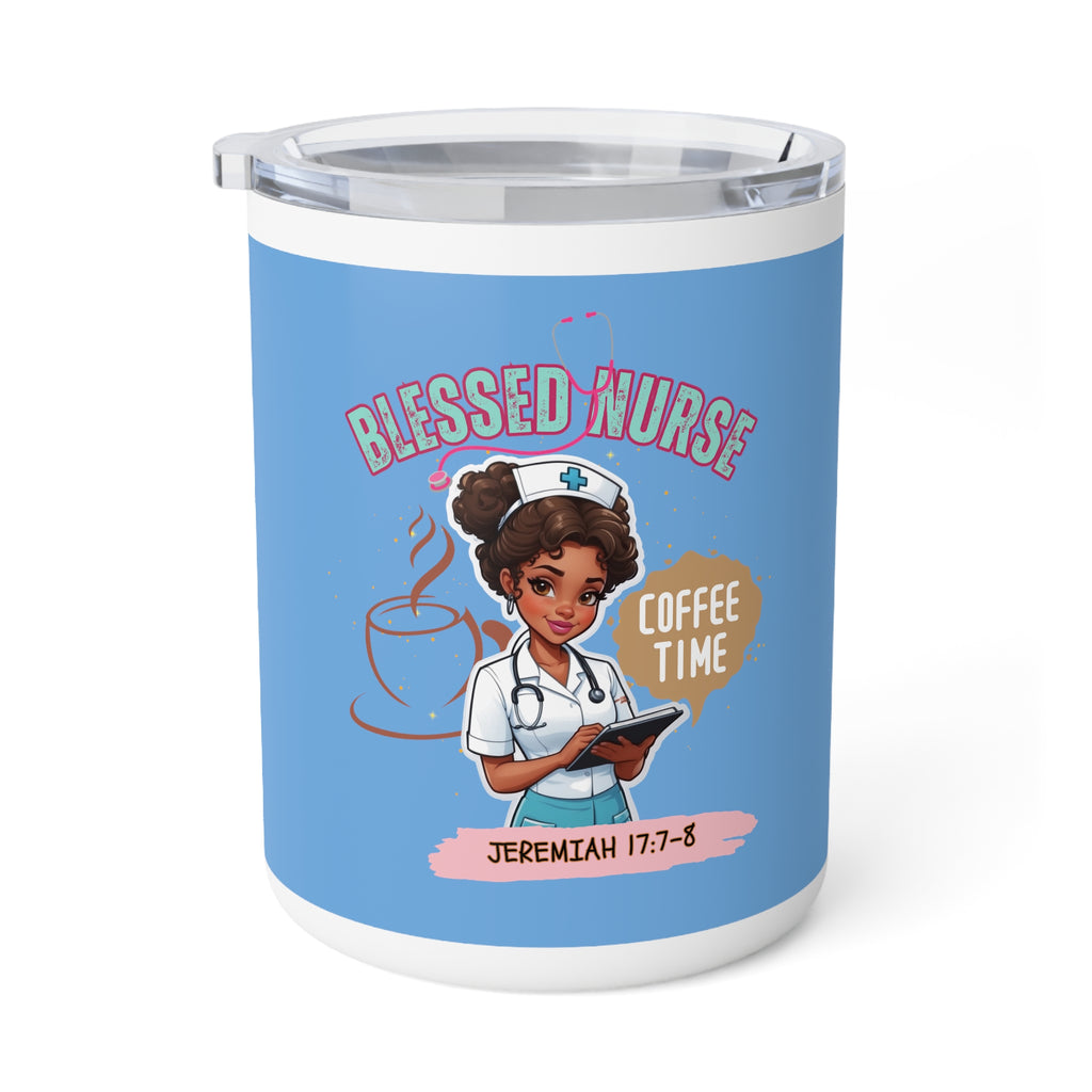 christianwalk blessed nurse insulated coffee mug