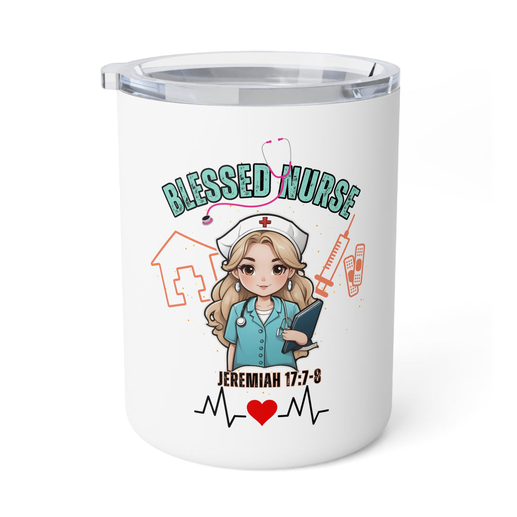 christianwalk blessed nurse insulated coffee mug