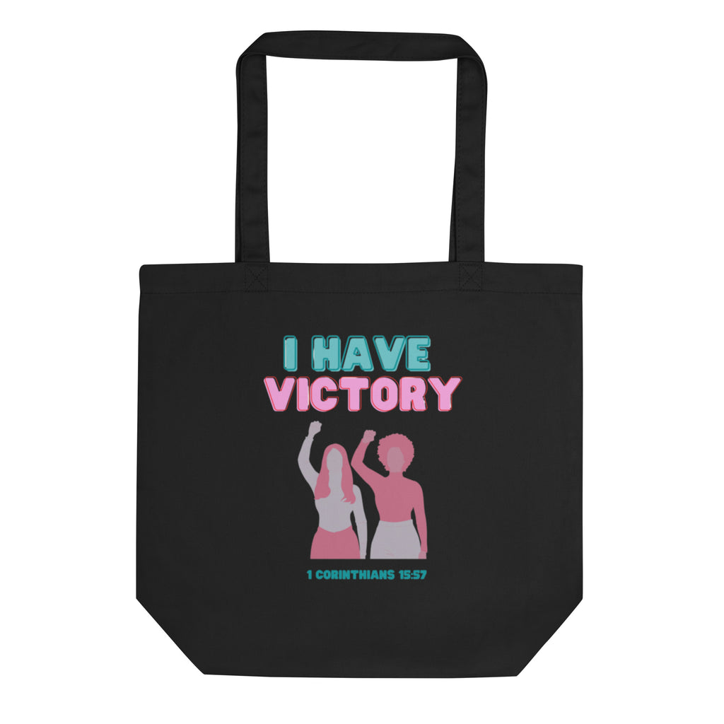 ChristainWalk I have victory tote bag