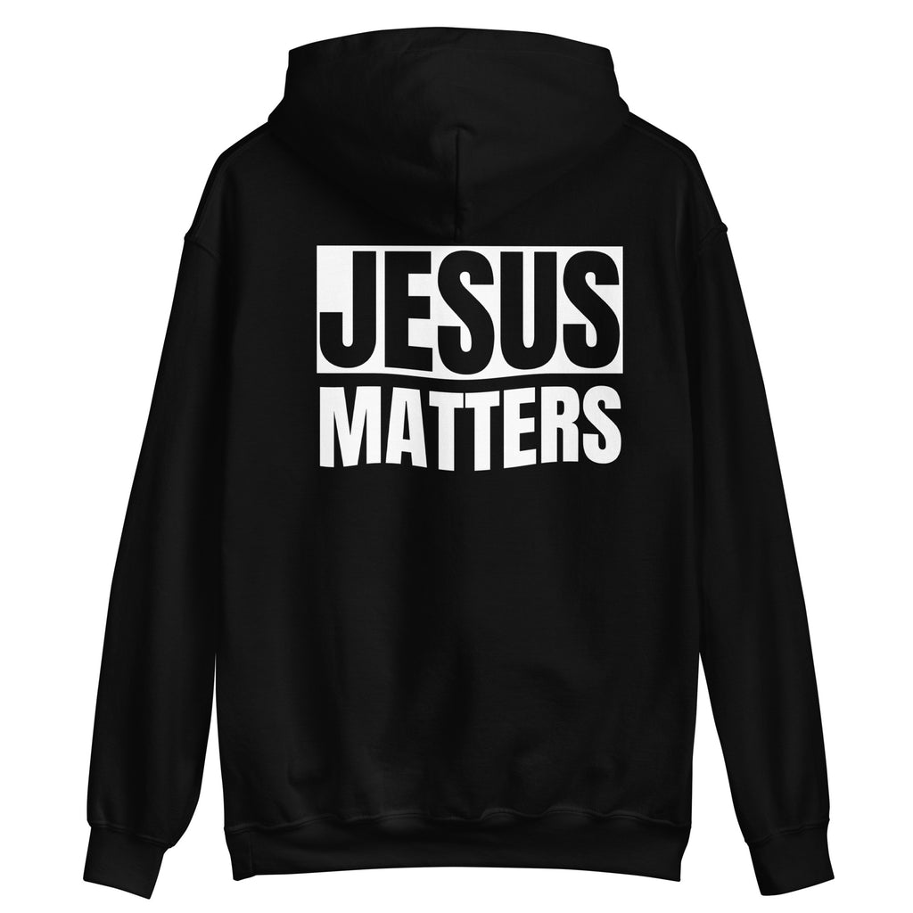 ChristianWalk Jesus Matters back design Hoodie