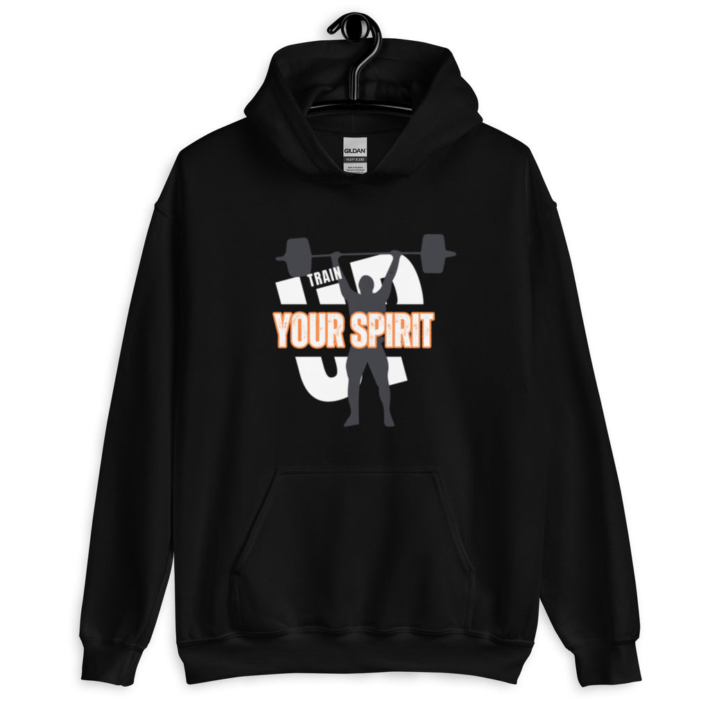 spirit with back design hoodie