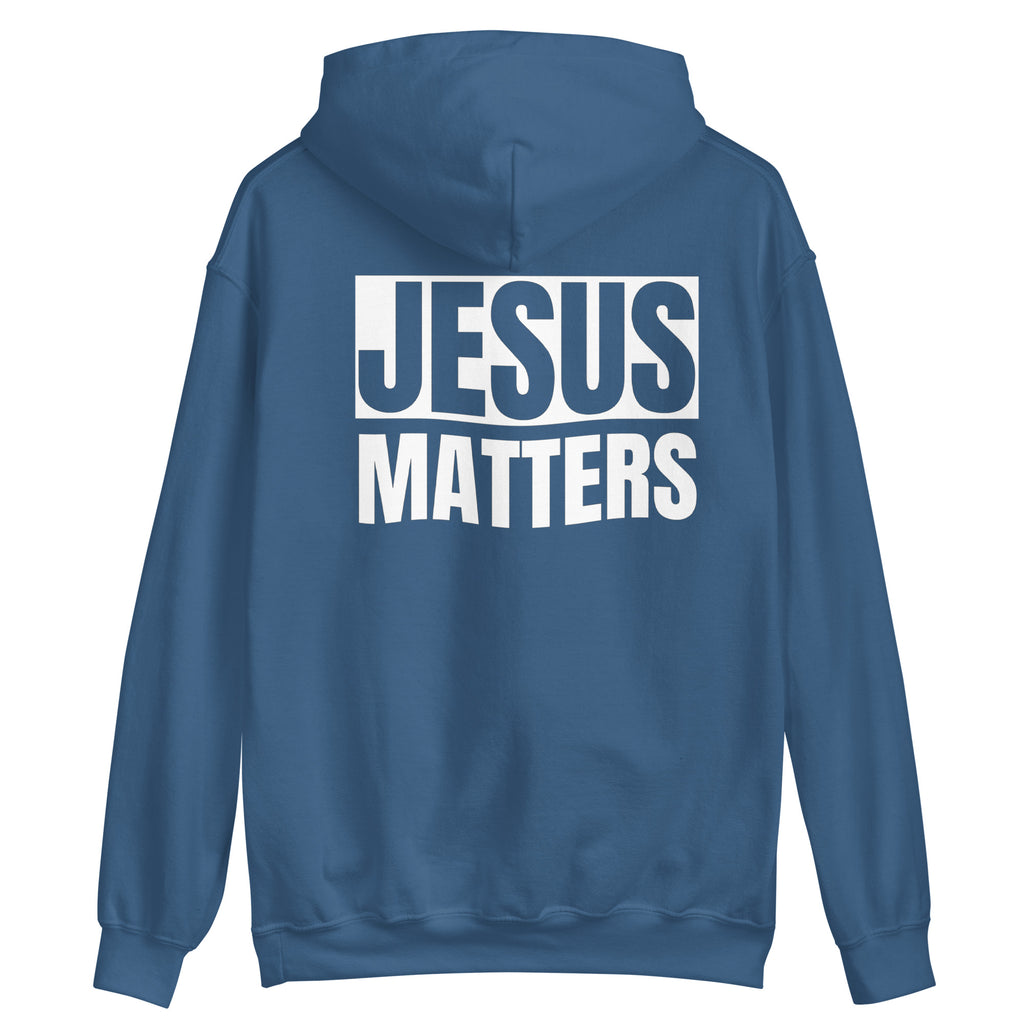 ChristianWalk Jesus Matters back design Hoodie