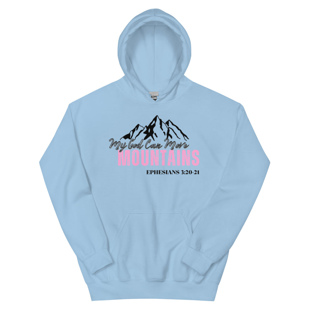 God can move mountains Hoodie