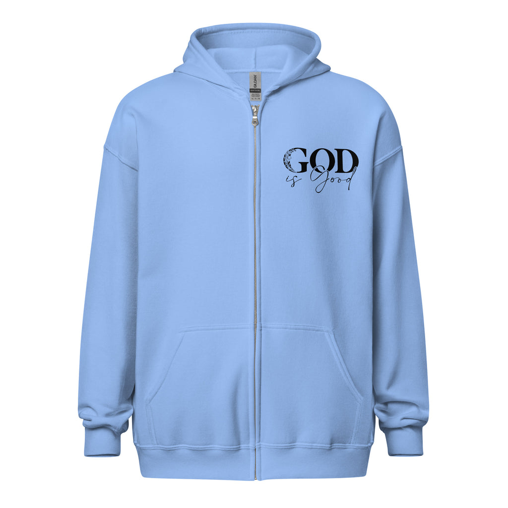 ChristianWalk front & back design faith zip hoodie
