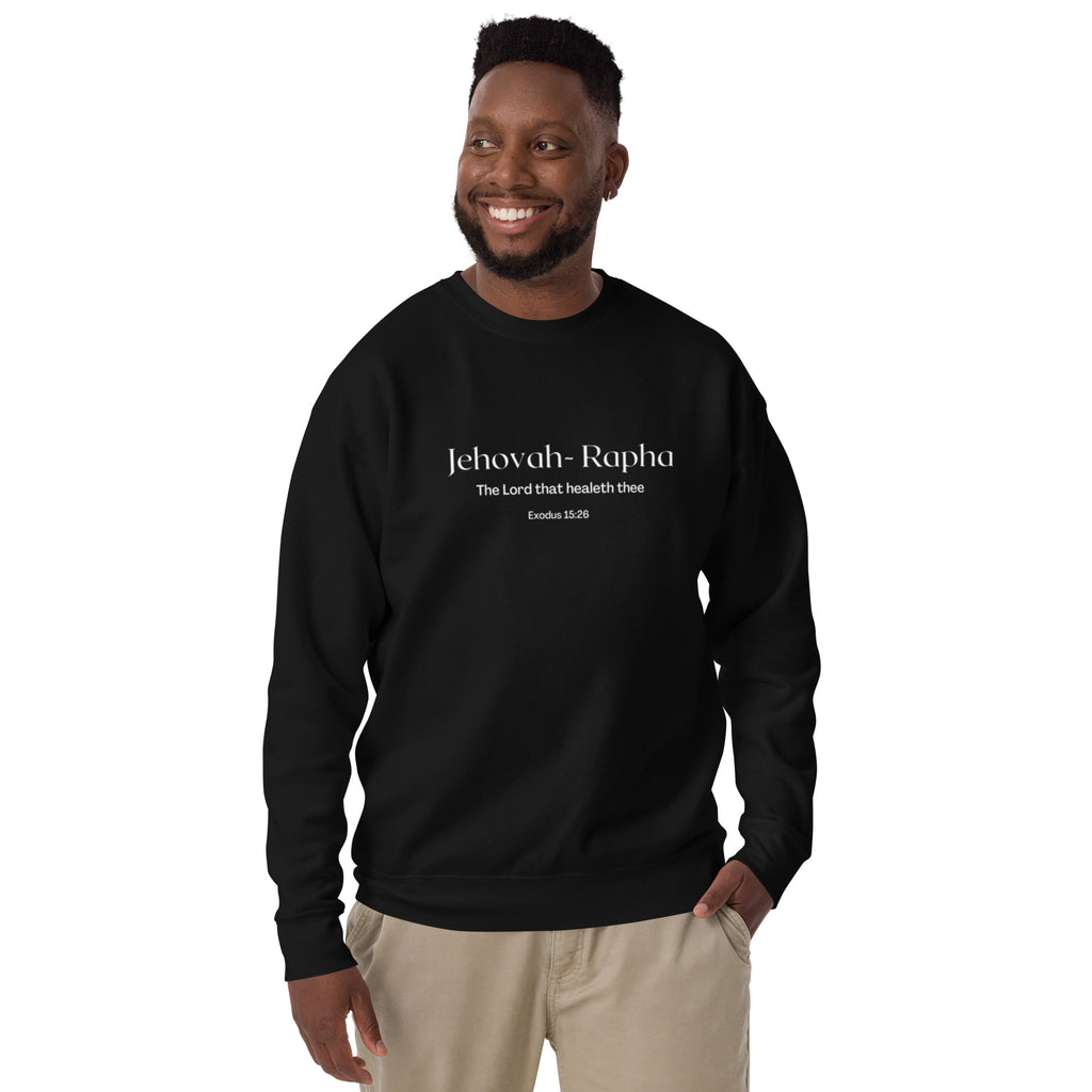 ChristainWalk Jehovah Ralpha black Sweatshirt
