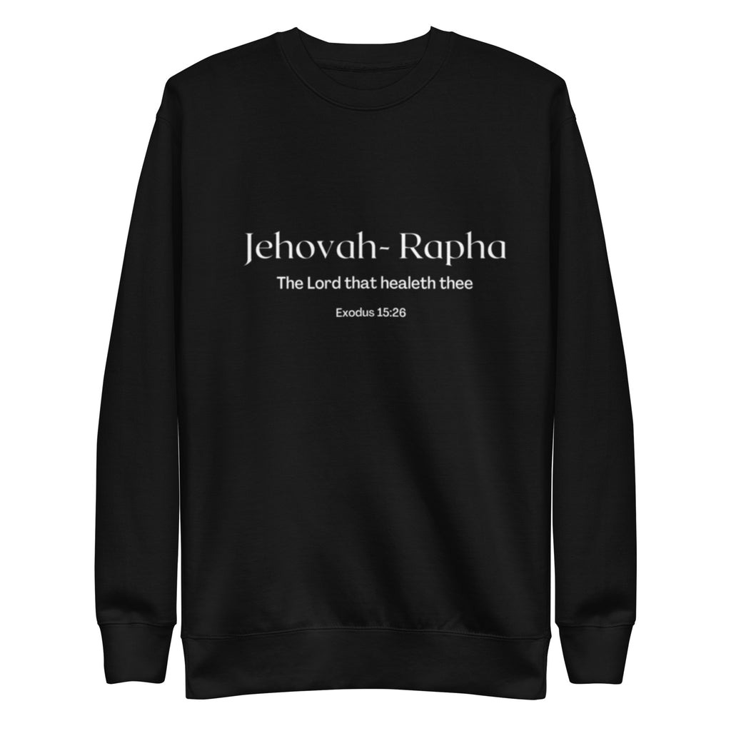 ChristainWalk Jehovah Ralpha black Sweatshirt