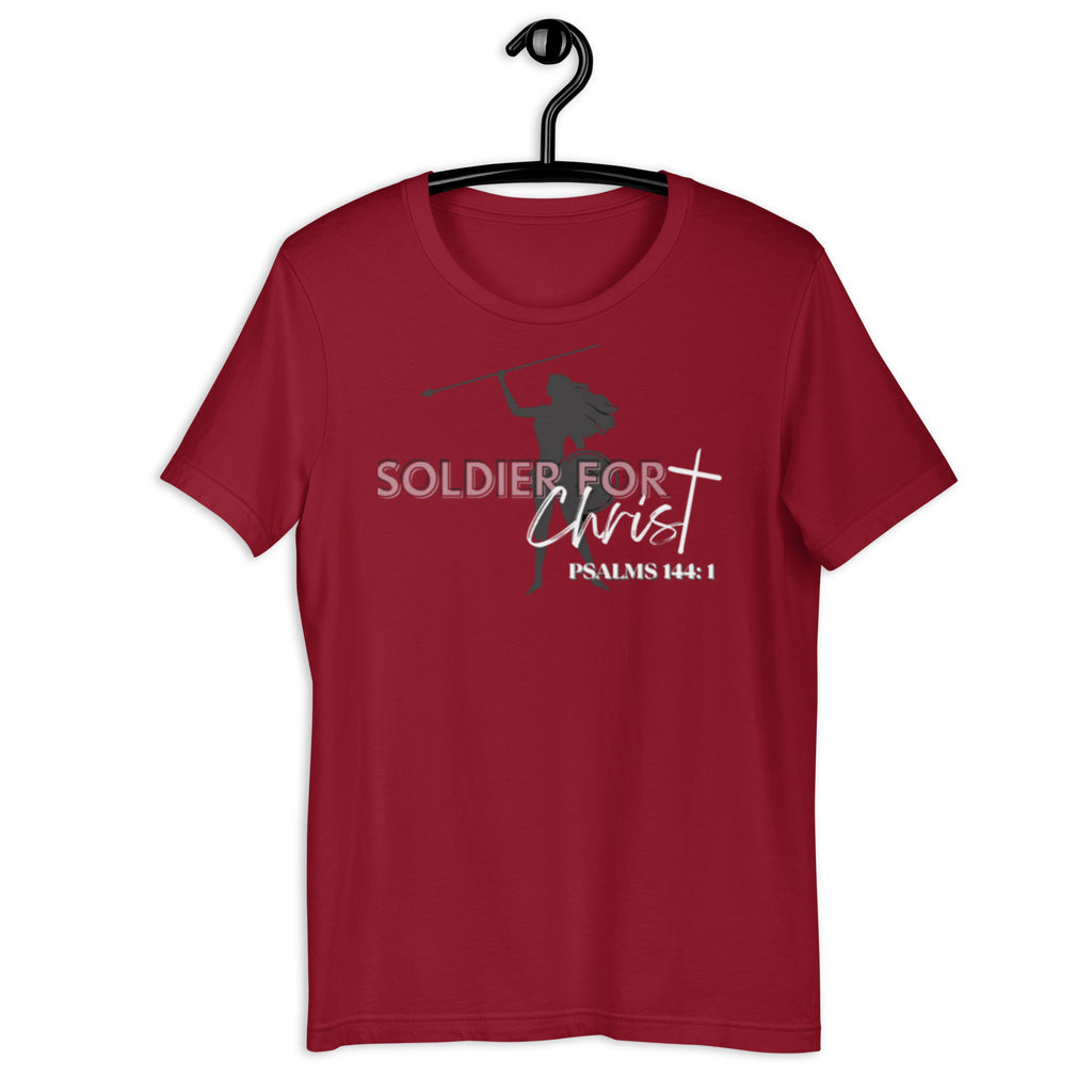 soldier for Christ t-shirt