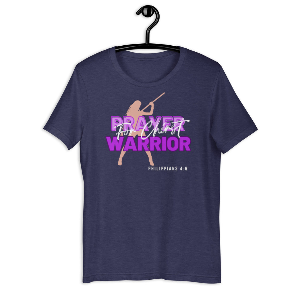 prayer warrior for Christ t-shirt
